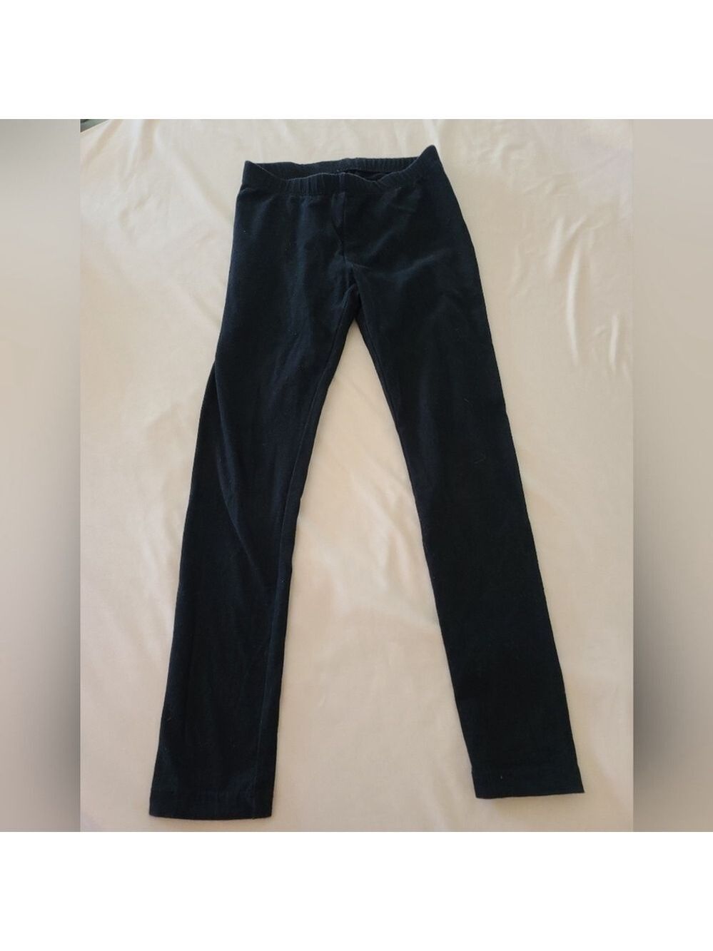 Cat & Jack Girls Outfit, Gray Cardigan, Black Leggings & Top - Picture 7 of 11